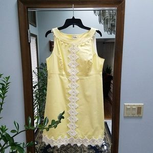 Yellow Lilly Pulitzer dress